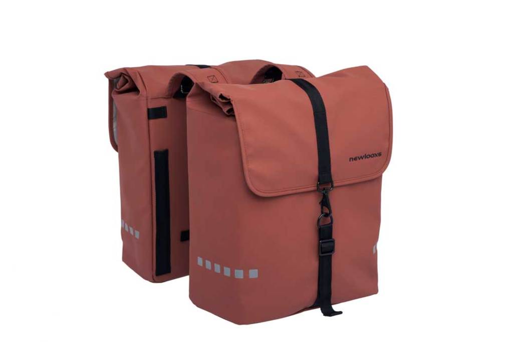 Dubbele-Fietstas-New-Looxs-Odense-Double-Rust-39L Dubbele-Fietstas-New-Looxs-Odense-Double-Rust-39L